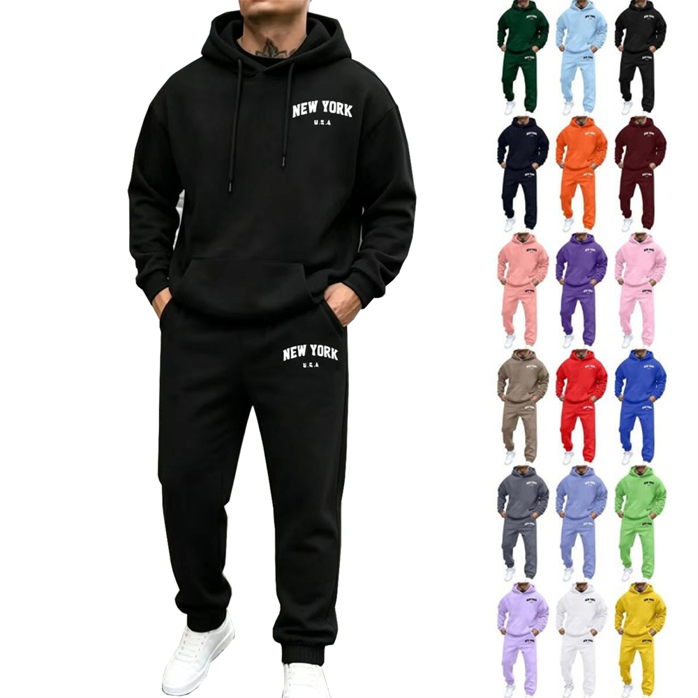 Men'S Fashion New York - Sudadera con estampados de Nueva York