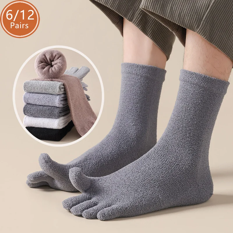 Socks Ankle Men - 6/12 pares de calcetines térmicos gruesos