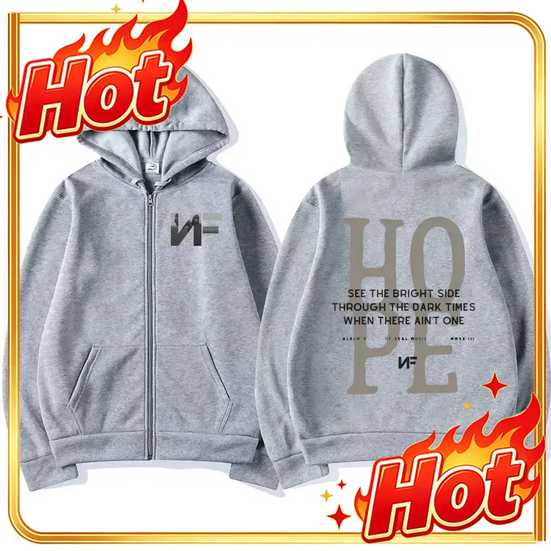Mens Fashion Zip Up Hoodies - Sudadera con capucha y cremallera de