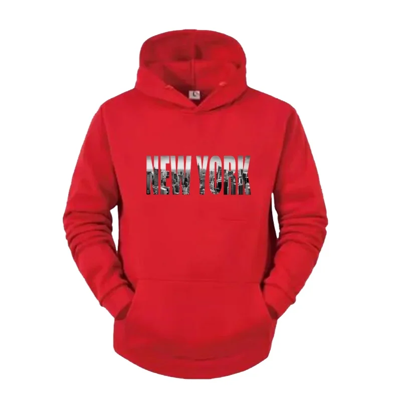 Men'S Fashion New York - Sudadera con capucha de diseño moderno