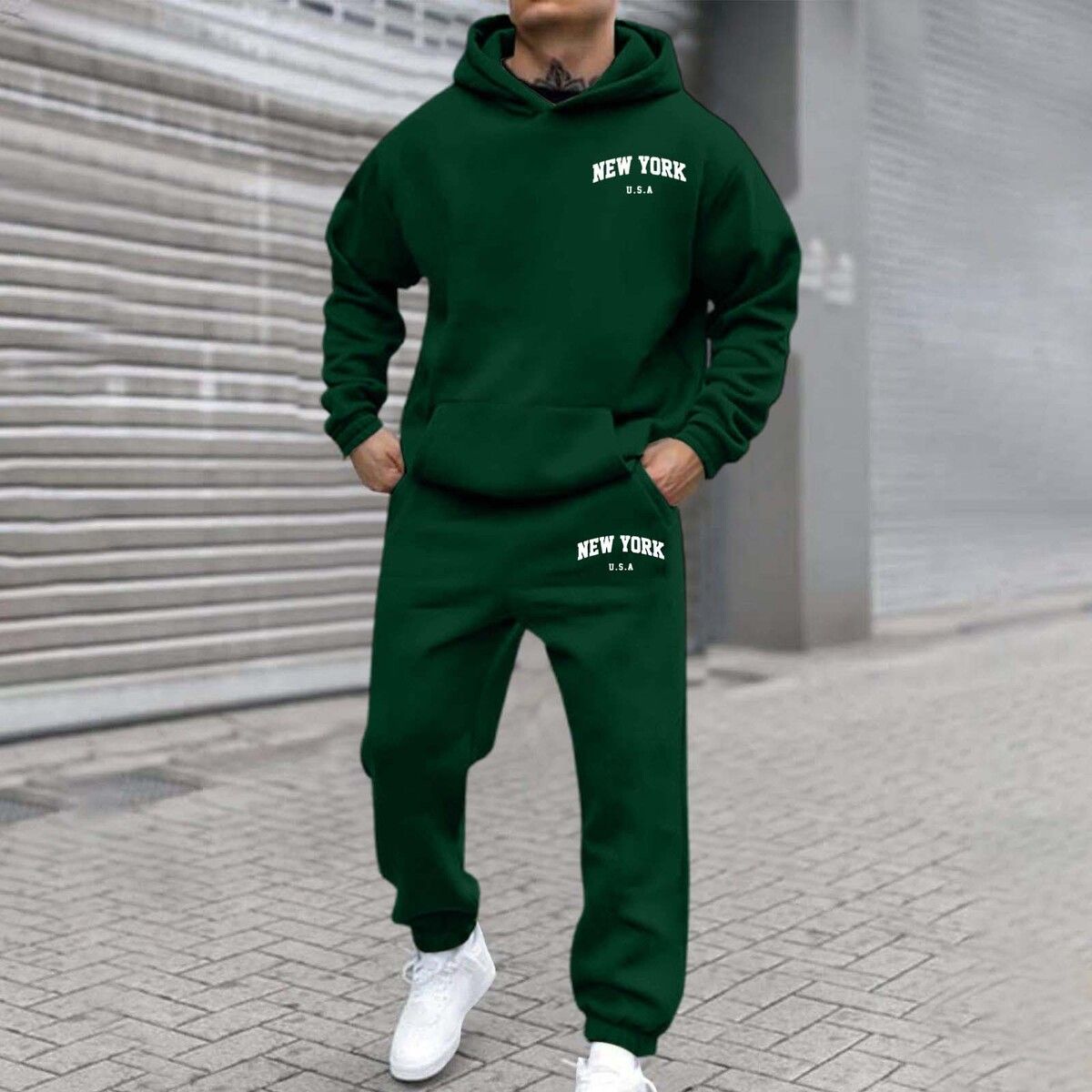 Sudadera con estampados de Nue - Men'S Fashion New York reseña y precio