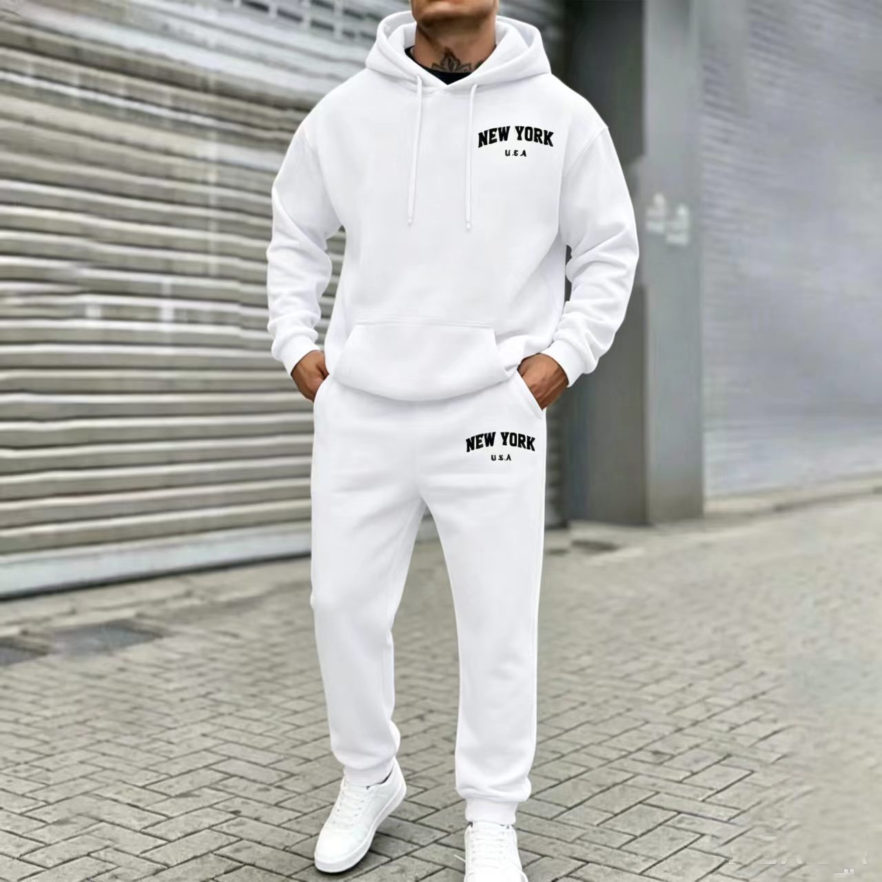 Sudadera con estampados de Nue - Men'S Fashion New York reseña y precio