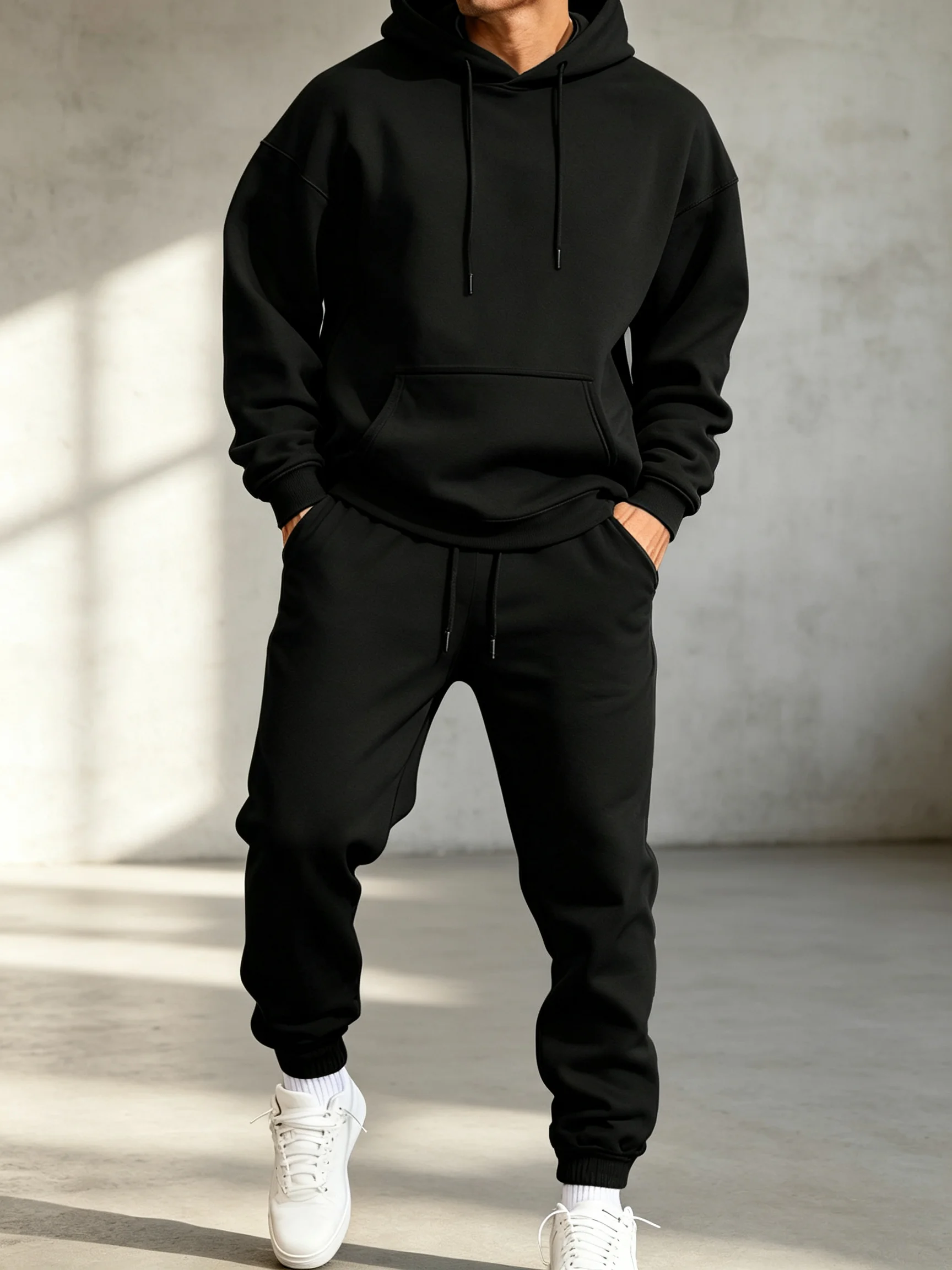 Conjunto de sudadera con capuc - Mens Fashion Clothes reseña y precio