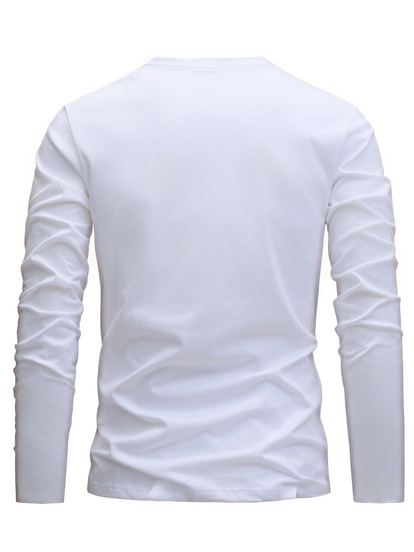 Camiseta de manga larga para h - Mens Fashion Clothes reseña y precio