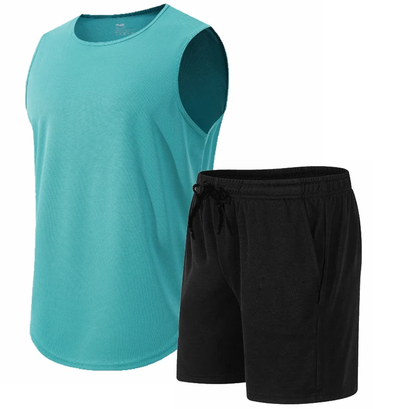 Conjunto de camiseta sin manga - Mens Fashion Summer reseña y precio