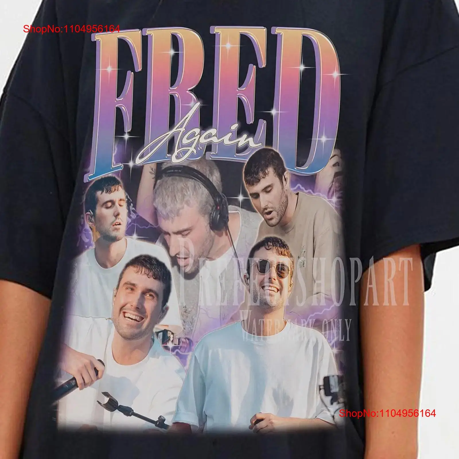 Fred Again camiseta Merch Vint - Poster Men Fashion reseña y precio