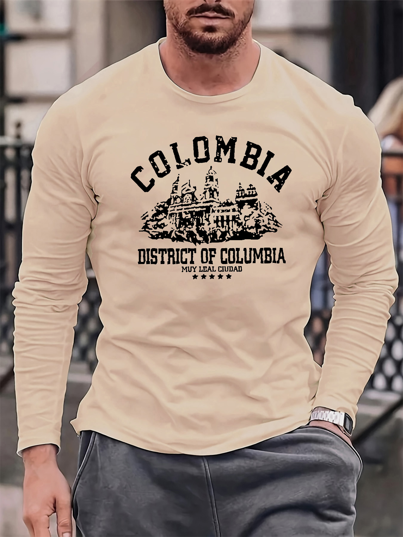 Camiseta de manga larga para h - Mens Fashion Summer reseña y precio