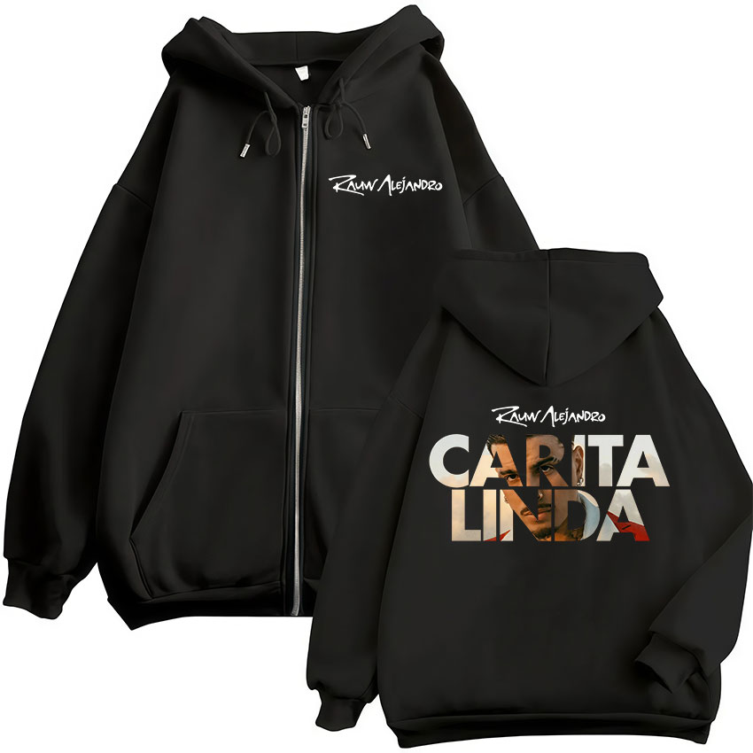 Rauw Alejandro Carita Linda 20 - Mens Fashion Zip Up Hoodies reseña y precio