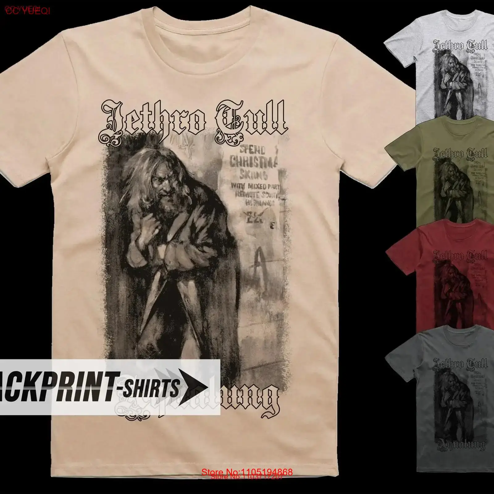 Camiseta con póster de Jethro  - Poster Men Fashion reseña y precio